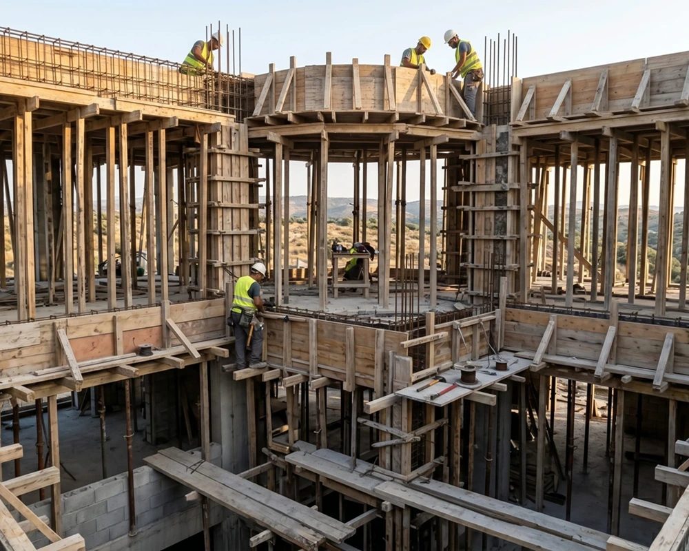 Obra com engenharia